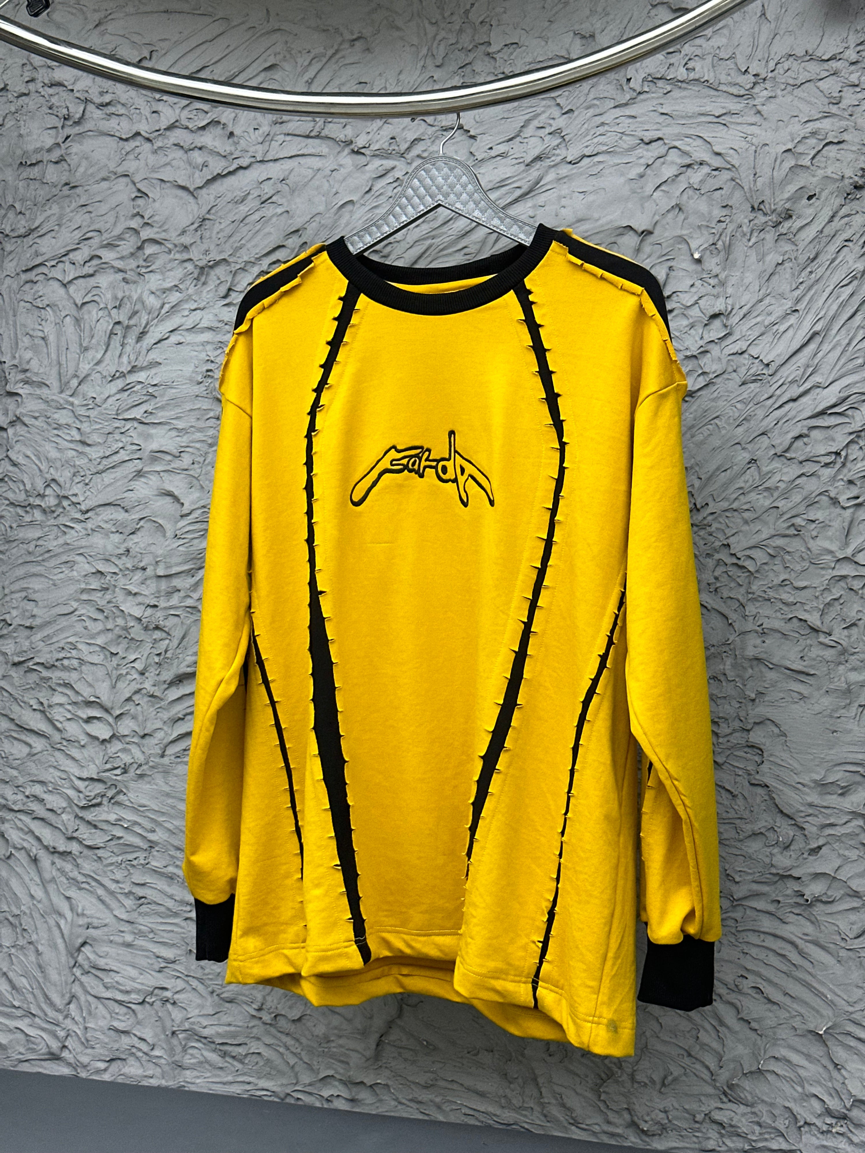 EYRX TEE: YELLOW BLACK