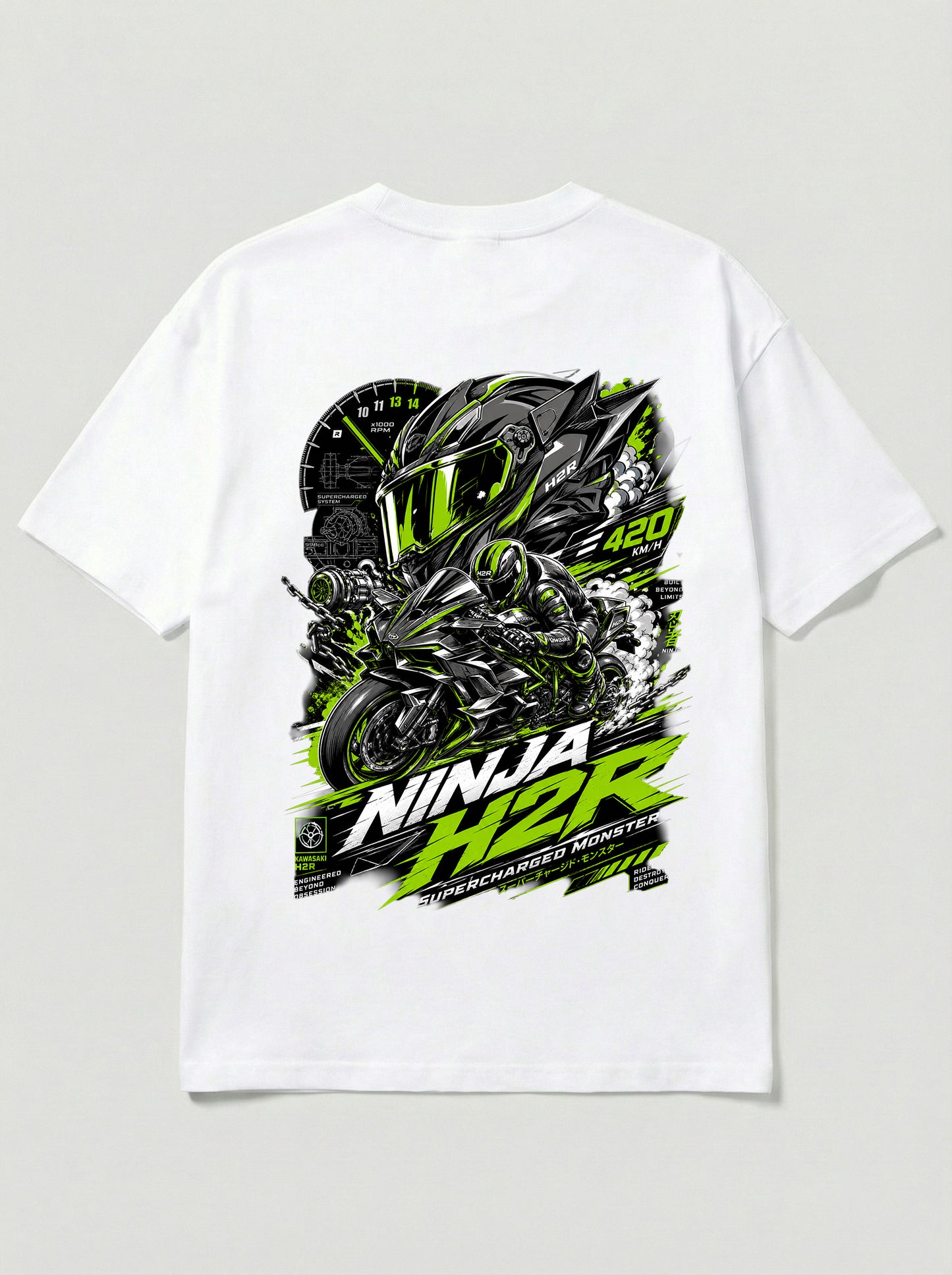 BIKE 2 PRINTED TSHIRT