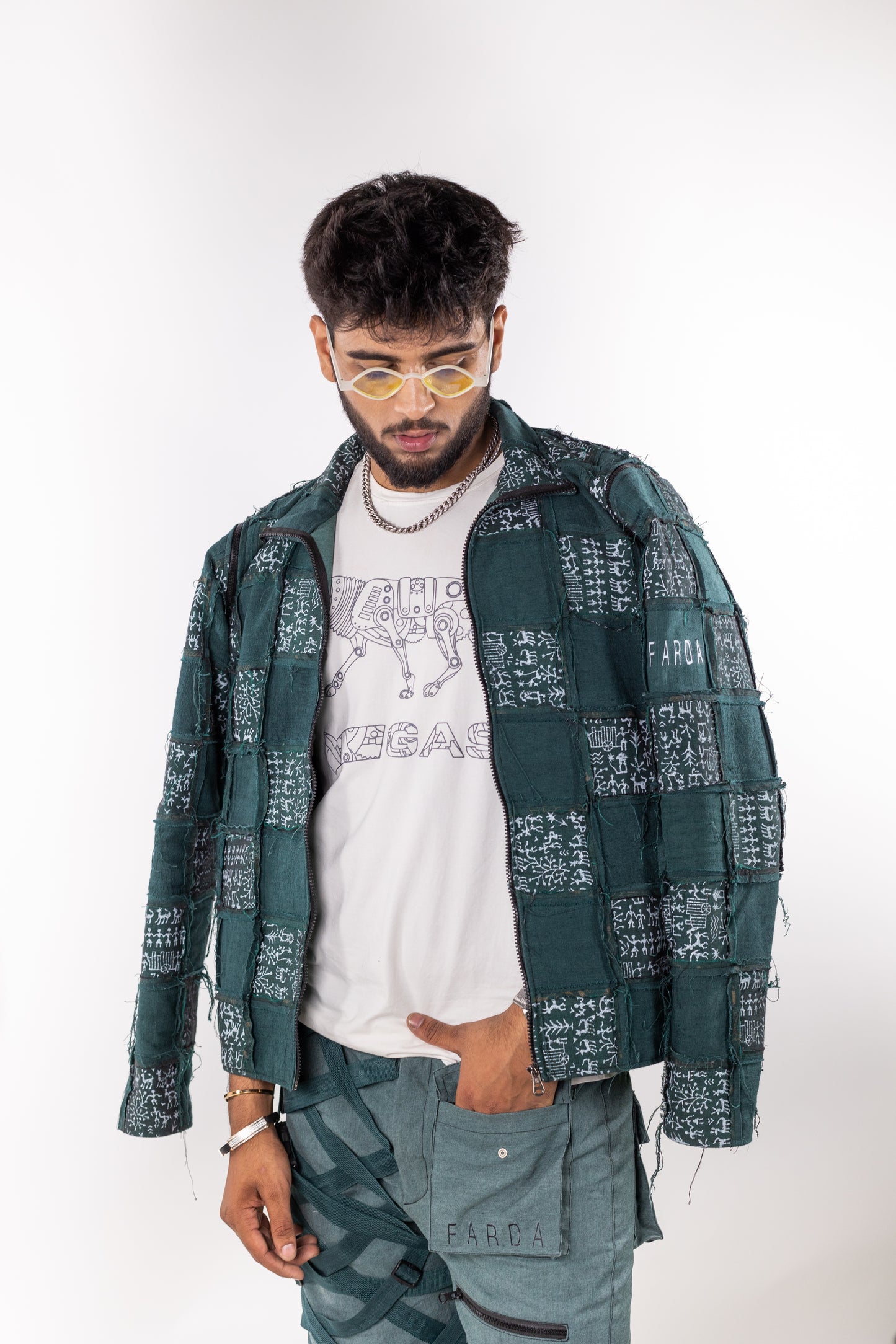 BOSCAGE VARLI PATCHWORK JACKET