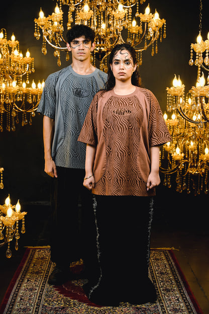 EZBRA TEE: WHISKEY [UNISEX]