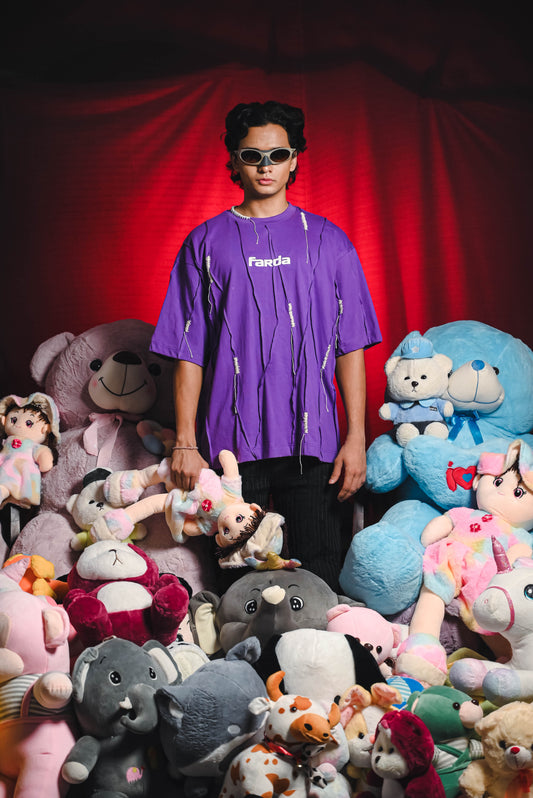 KLYNCH TEE: NIGHTPLUM [UNISEX]