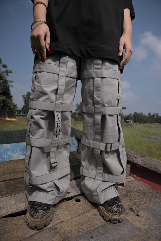 TRAP CARGOS: ASH GRAY [UNISEX]