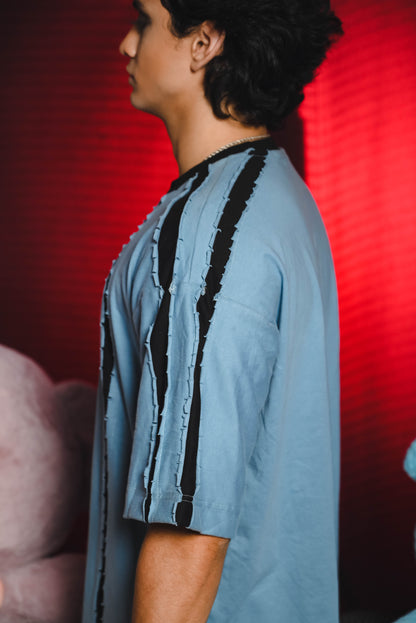 ERYX HALF SLEEVED: POWDER BLUE [UNISEX]