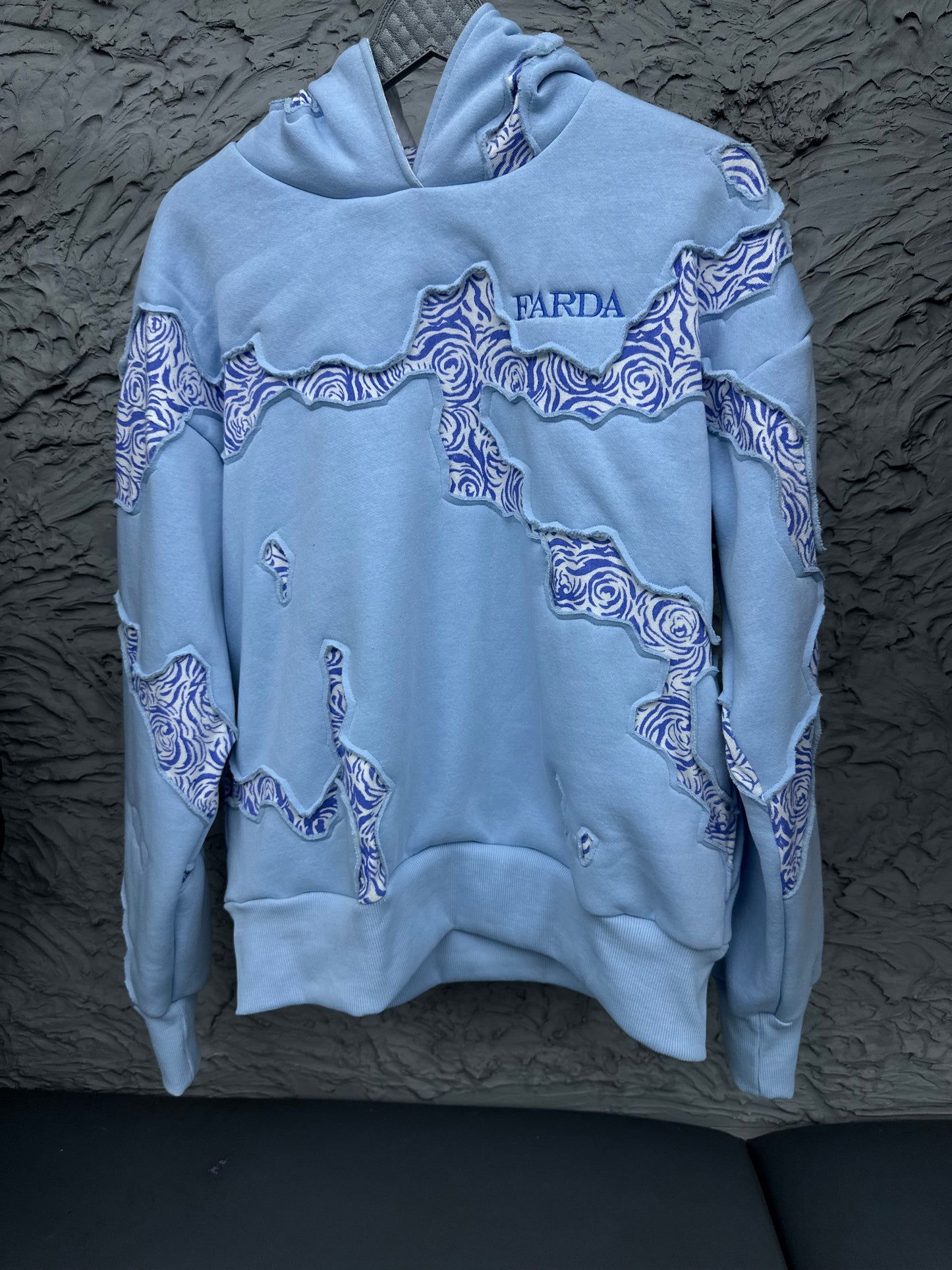 CHASM HOODIE: LAPIS