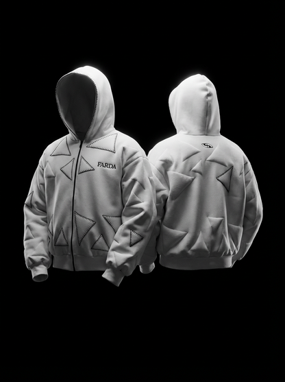 AVIO HOODIE: WHITE