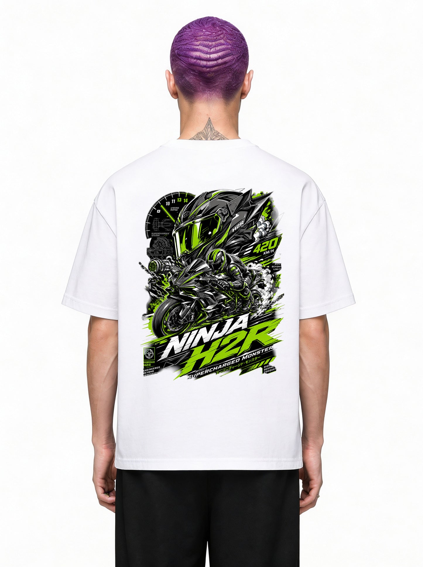 BIKE 2 PRINTED TSHIRT