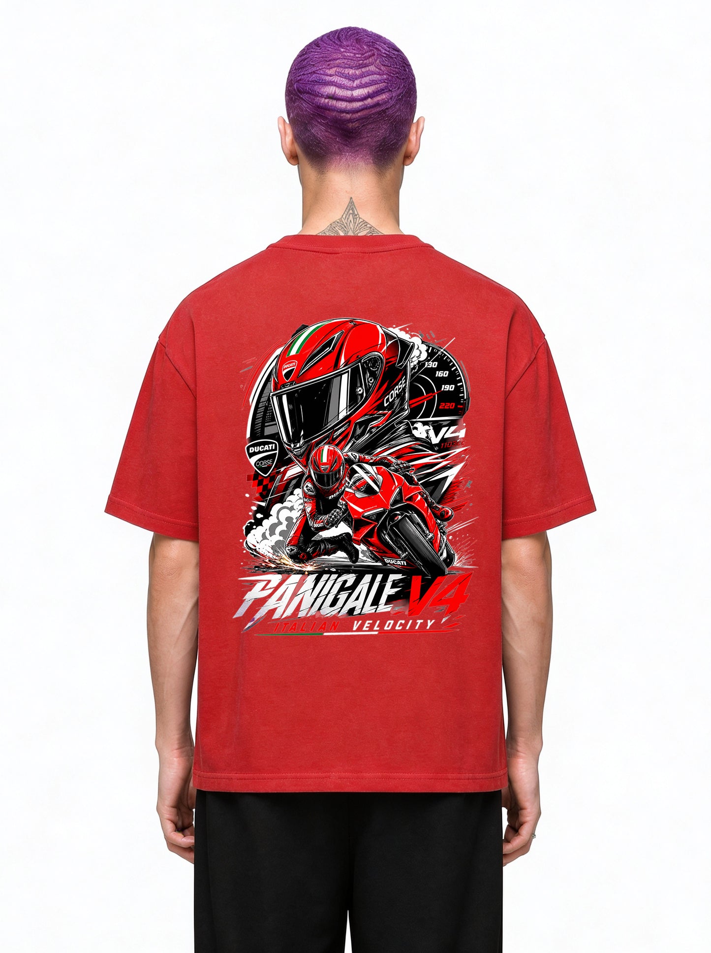 BIKE 5 PRINTED TSHIRT