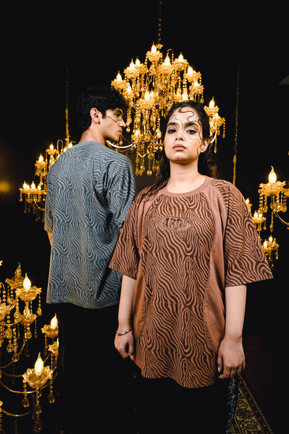 EZBRA TEE: WHISKEY [UNISEX]