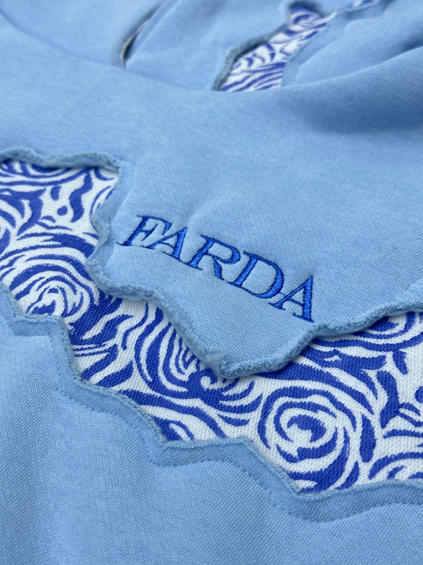 CHASM HOODIE: LAPIS