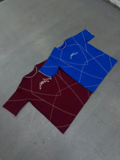 AXIOM TEE: MAROON