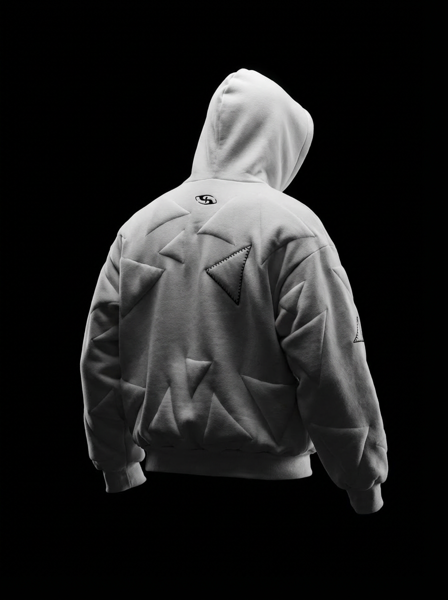 AVIO HOODIE: WHITE