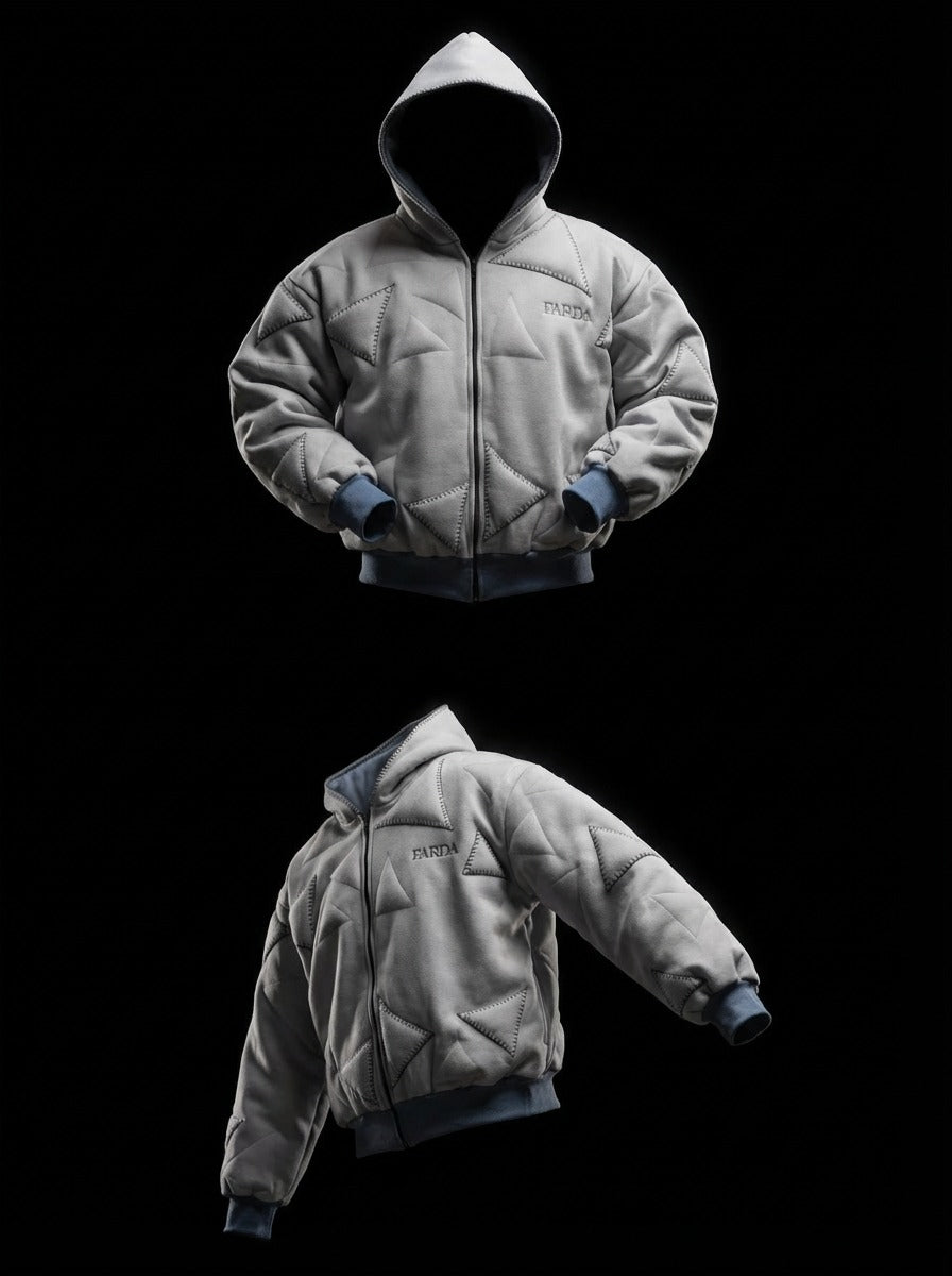 AVIO HOODIE: LIGHT GRAY