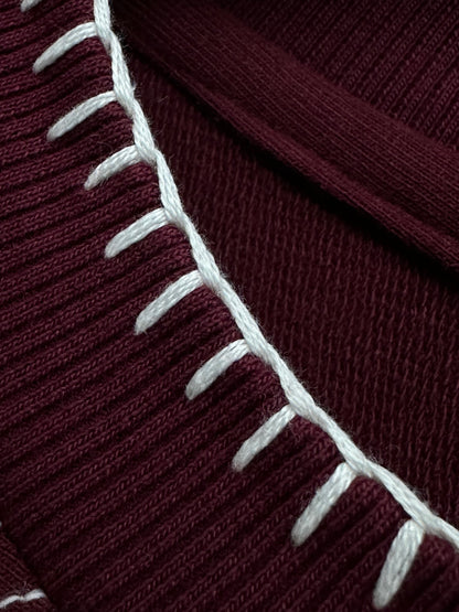AXIOM TEE: MAROON