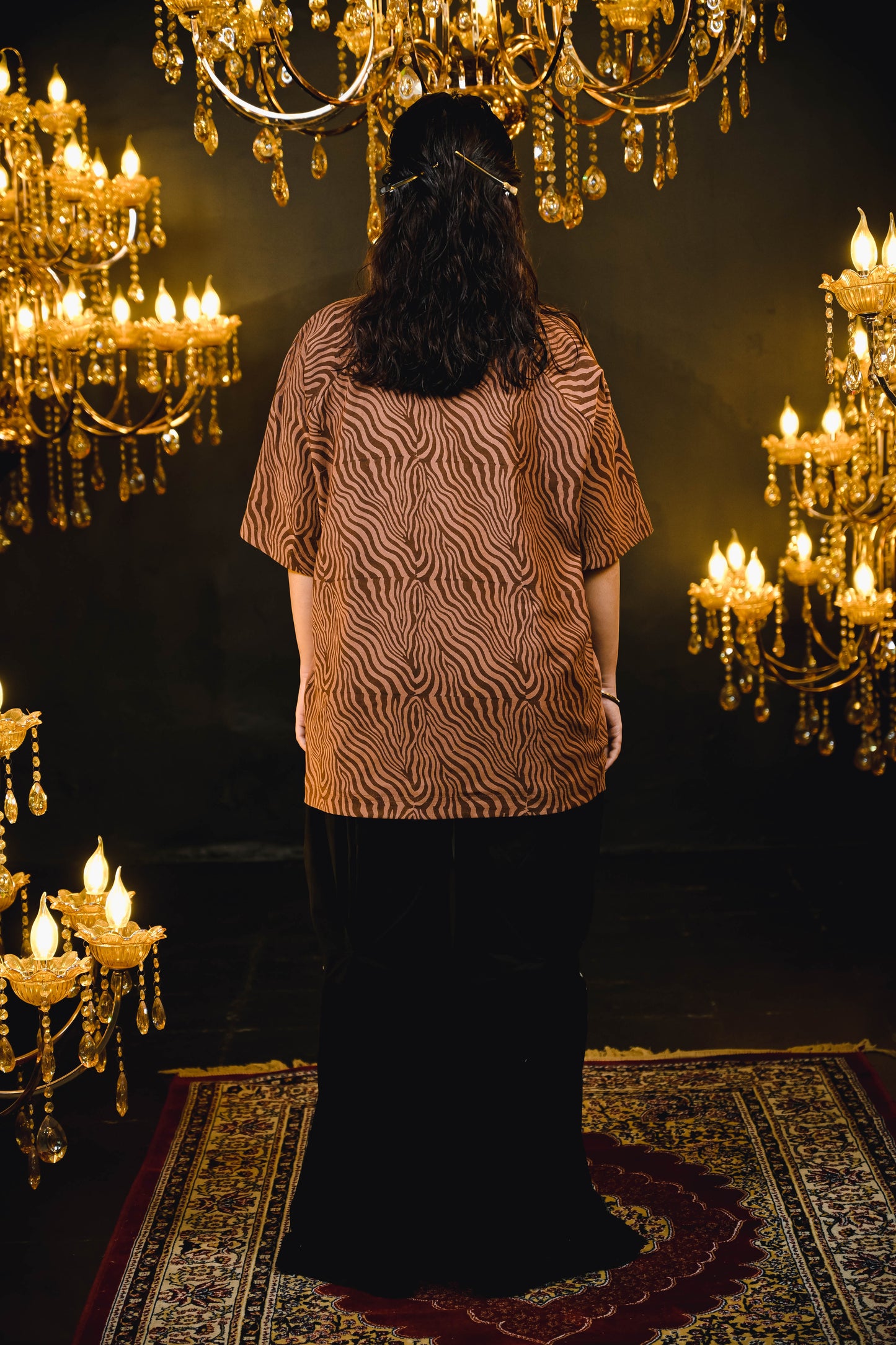 EZBRA TEE: WHISKEY [UNISEX]