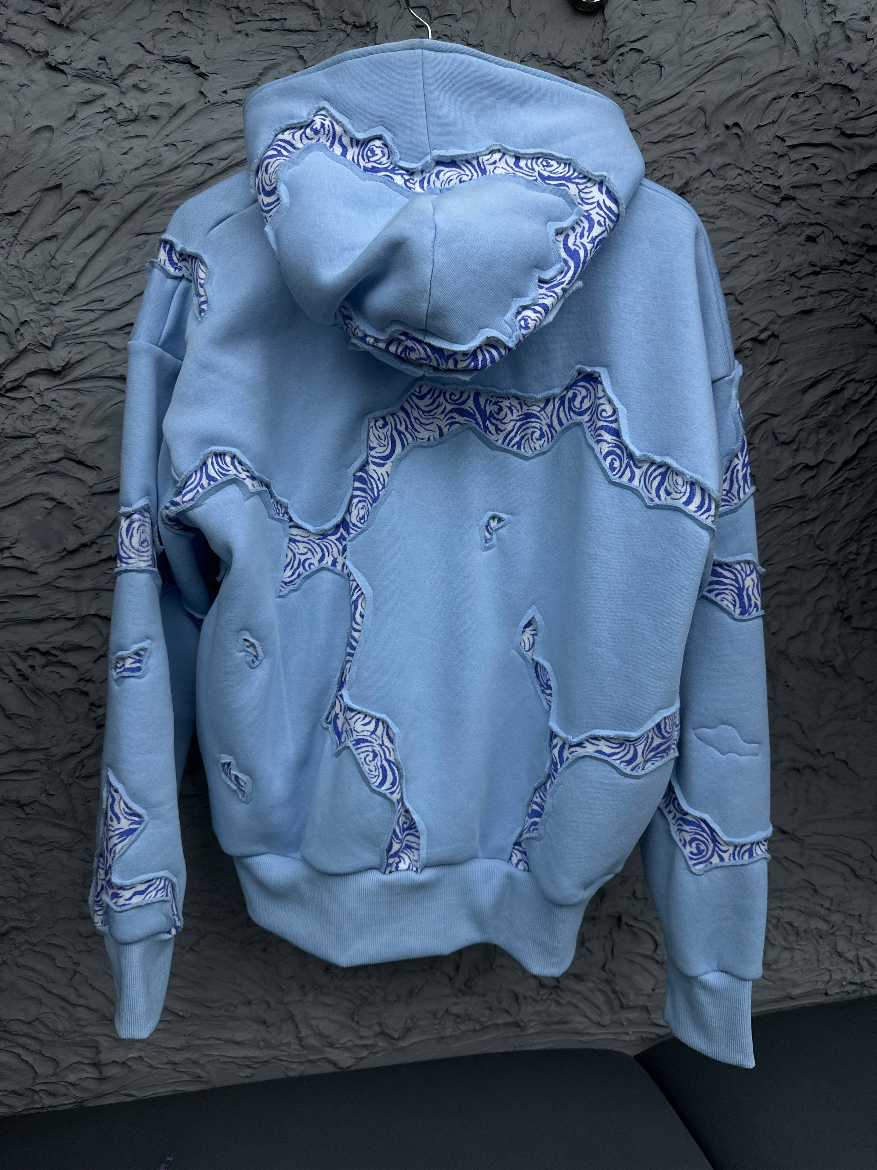 CHASM HOODIE: LAPIS