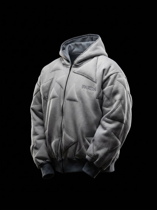 AVIO HOODIE: LIGHT GRAY