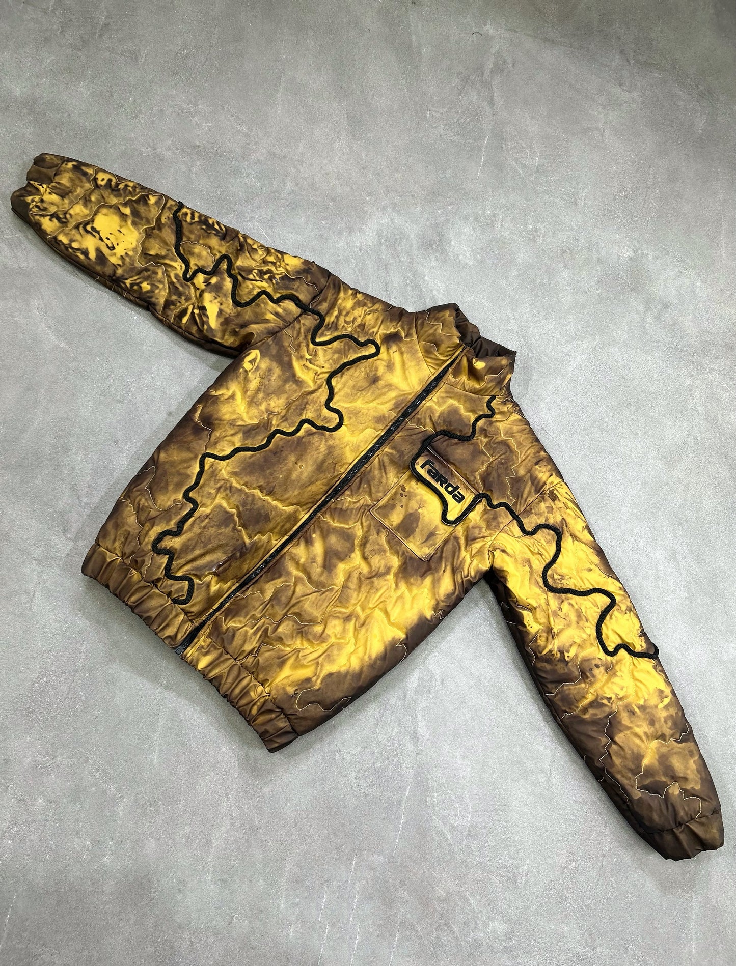 THERMOCHROMIC JACKET (BROWN GOLD)