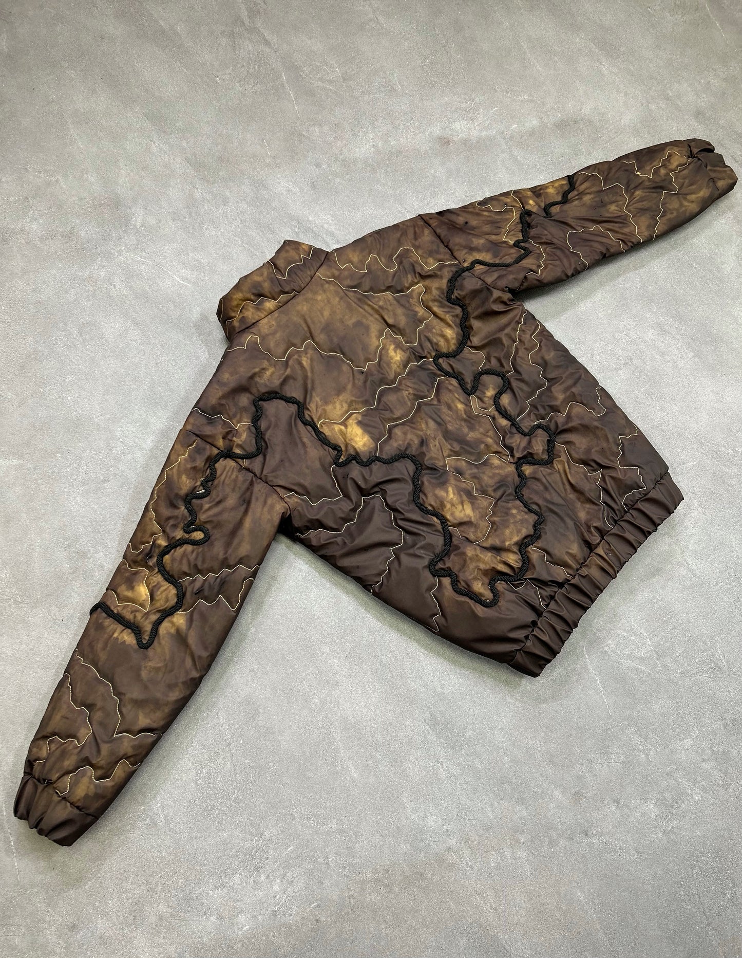 THERMOCHROMIC JACKET (BROWN GOLD)