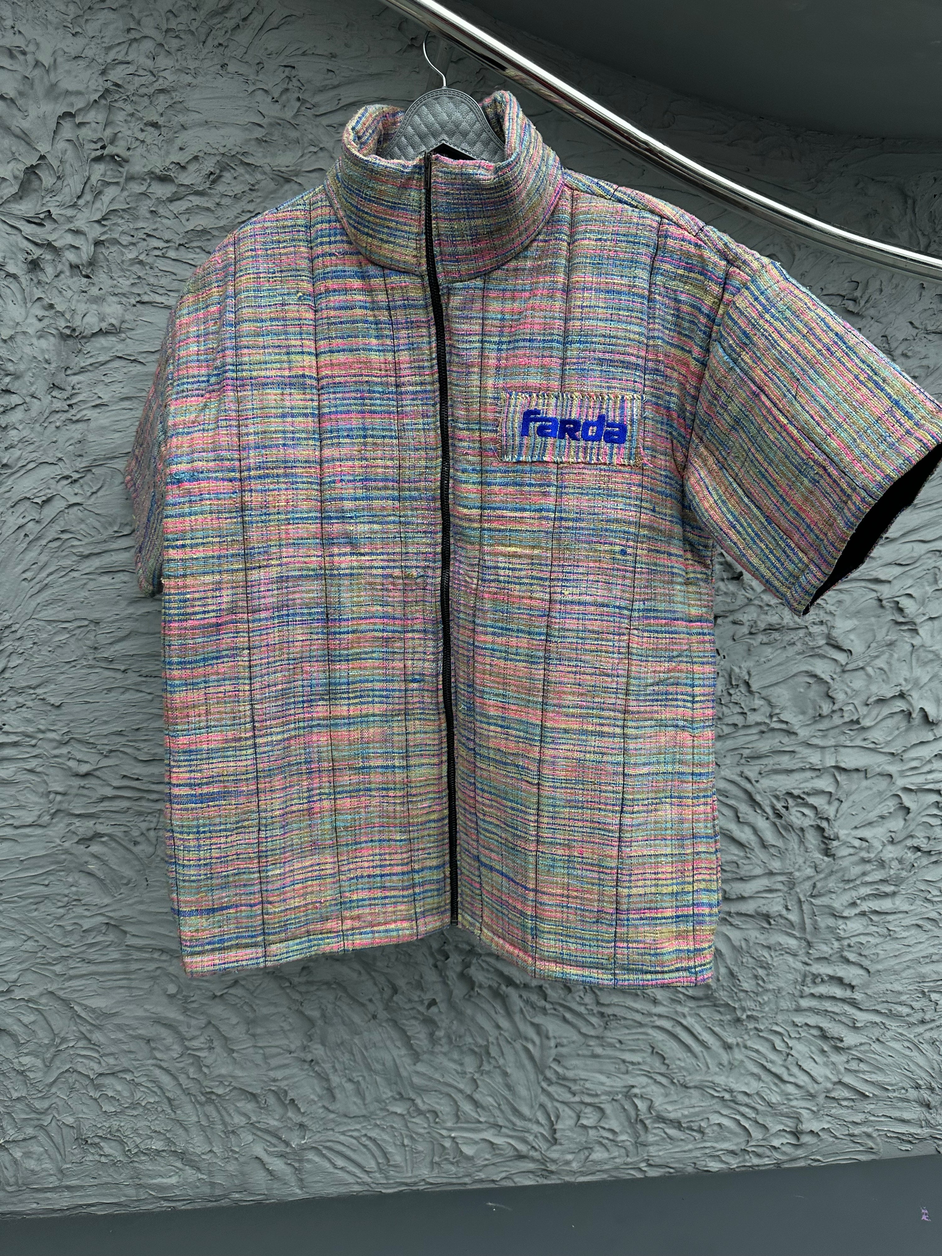 KALEIDOSCOPE PUFFER SHIRT