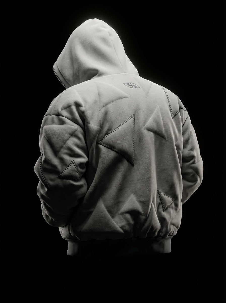 AVIO HOODIE: LIGHT GRAY