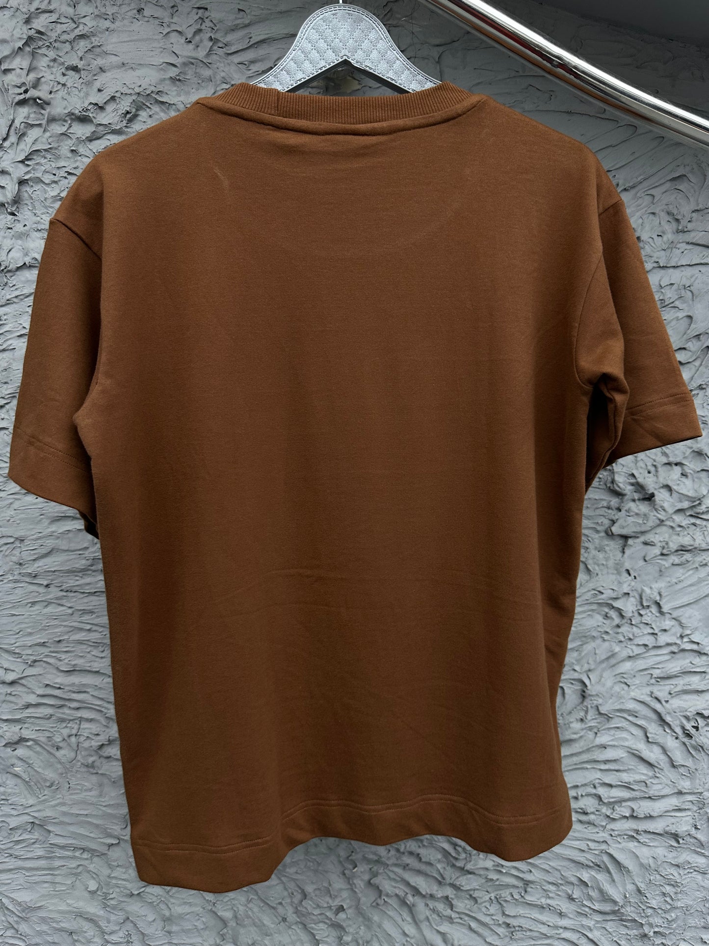 ECHOR TEE: BLACK/BROWN/WHITE