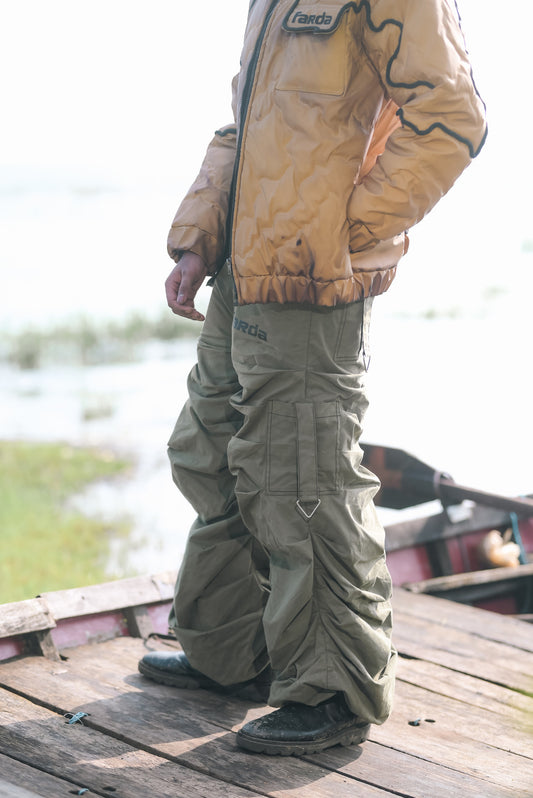 BRAGGY CARGOS: OLIVE GREEN