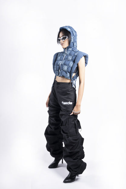 BRAGGY CARGOS: BLACK [UNISEX]
