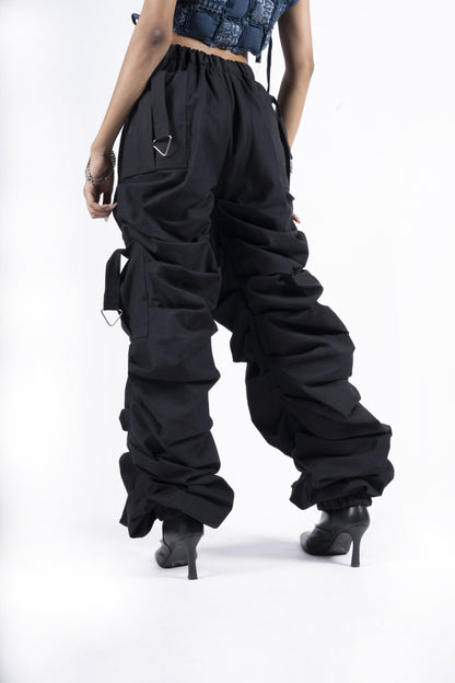 BRAGGY CARGOS: BLACK [UNISEX]