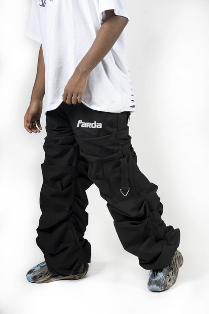 BRAGGY CARGOS: BLACK [UNISEX]