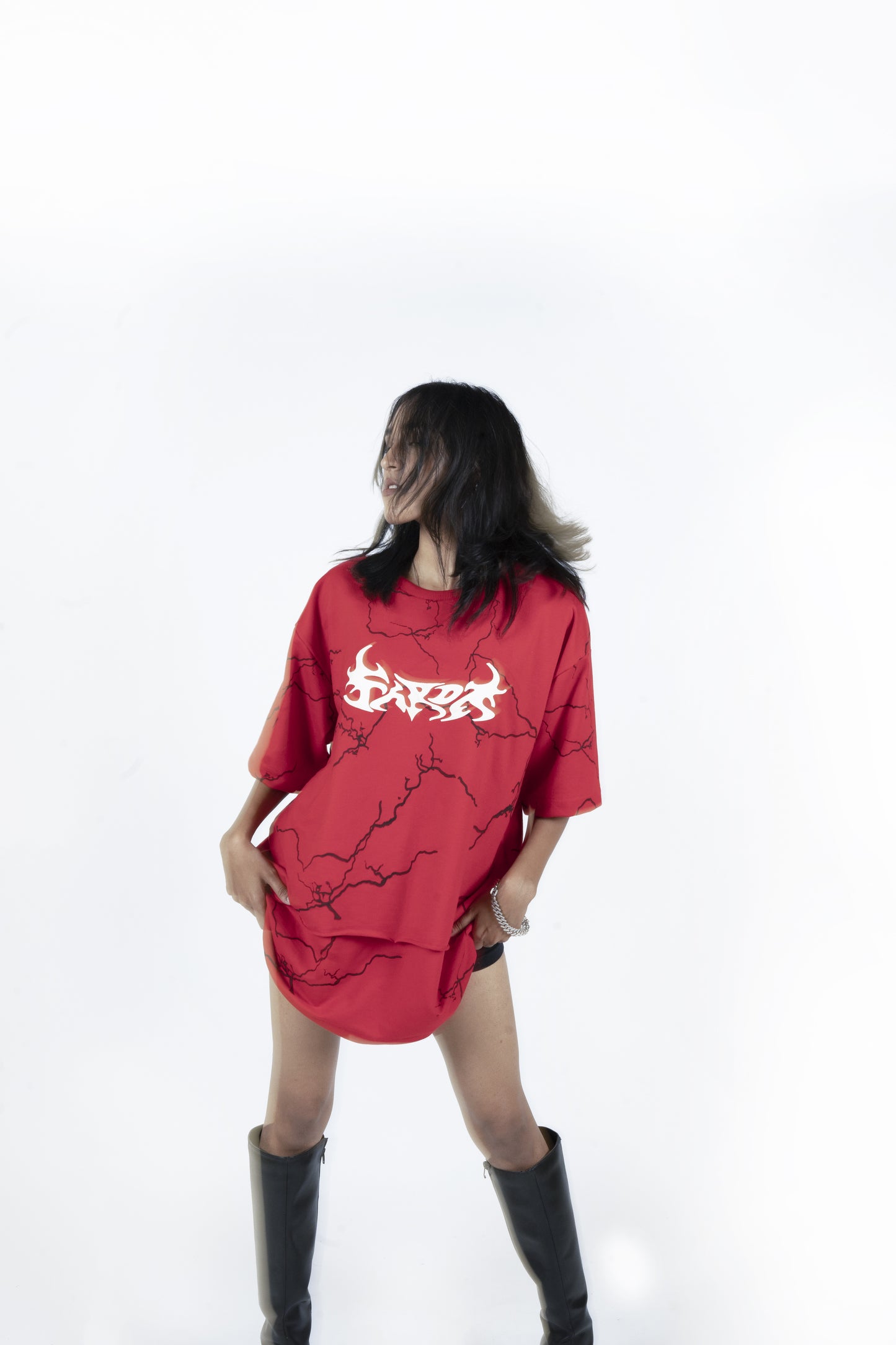 TEMPEST TEE: RED