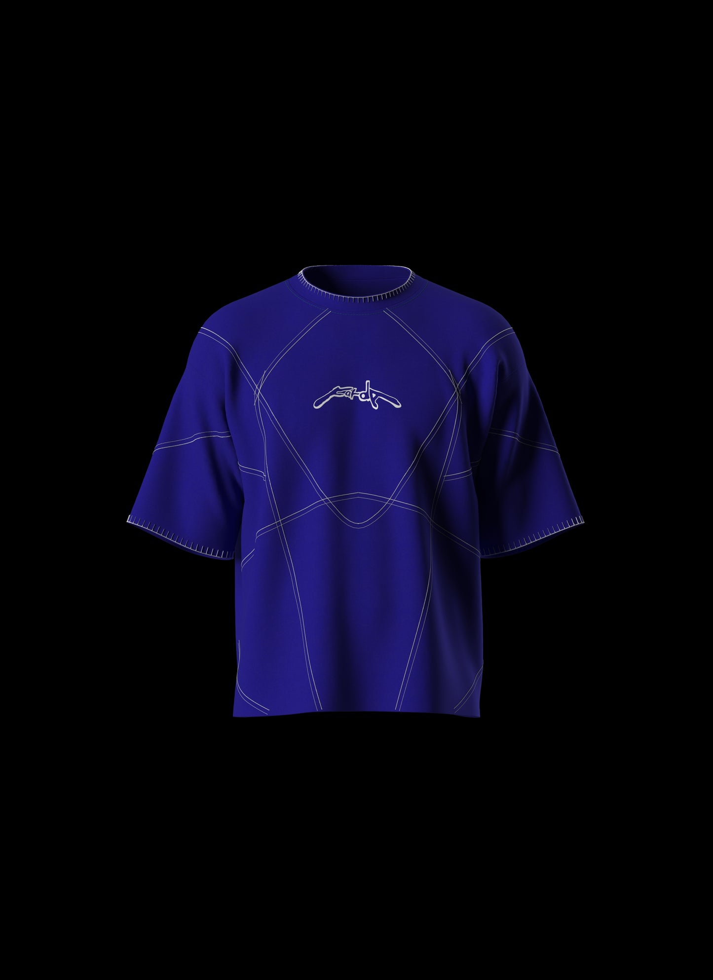 AXIOM TEE: BLUE [UNISEX]
