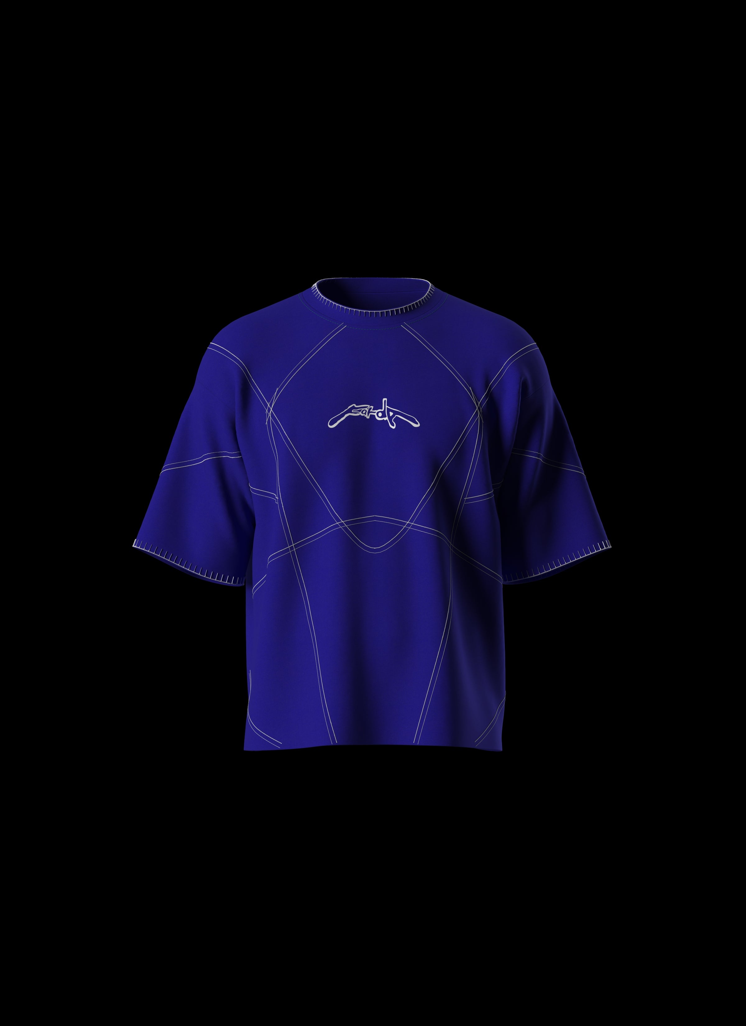 AXIOM TEE: BLUE [UNISEX]