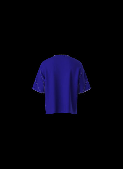 AXIOM TEE: BLUE [UNISEX]