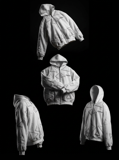 AVIO HOODIE: WHITE