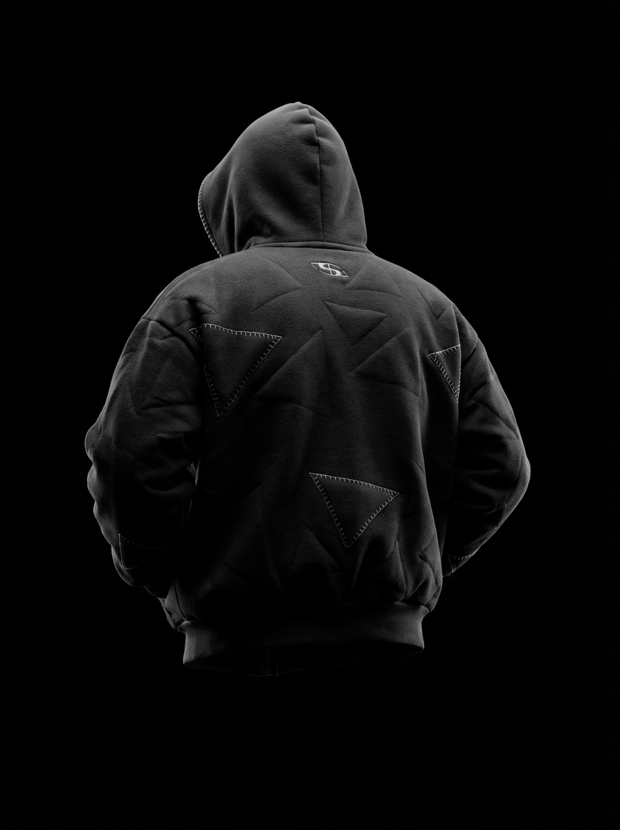 AVIO HOODIE: BLACK