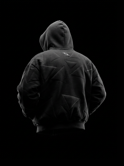 AVIO HOODIE: BLACK