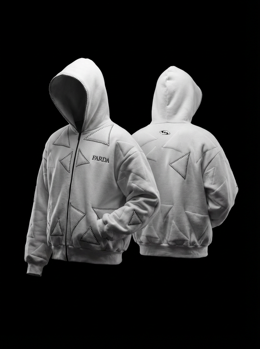 AVIO HOODIE: WHITE