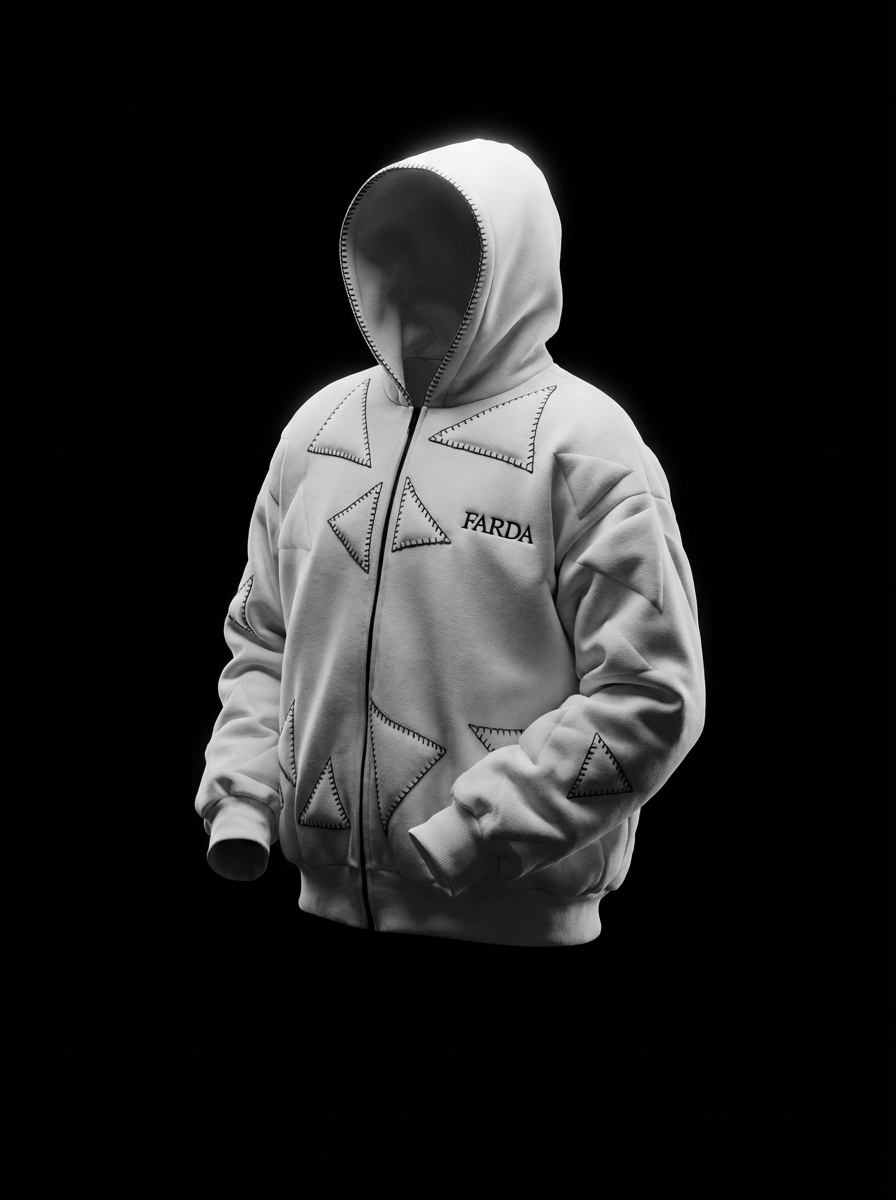 AVIO HOODIE: WHITE