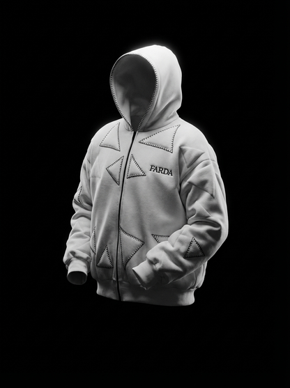AVIO HOODIE: WHITE