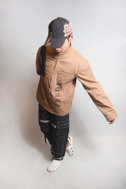 PUFFED SCORPION CUT & SEW JACKET