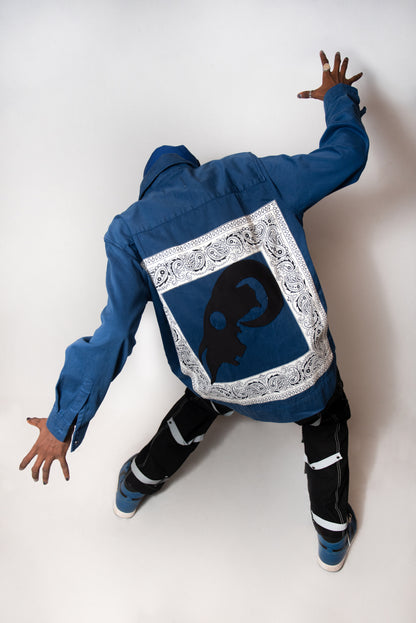 ARIES SKULL HANDPAINTED CUT & SEW JACKET
